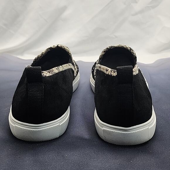 DONALD/PLINER STYLE SANYA BEADED SUEDE/LEATHER UPPERS WOMAN'S 8.5 LOAFERS VGUC - Picture 7 of 16